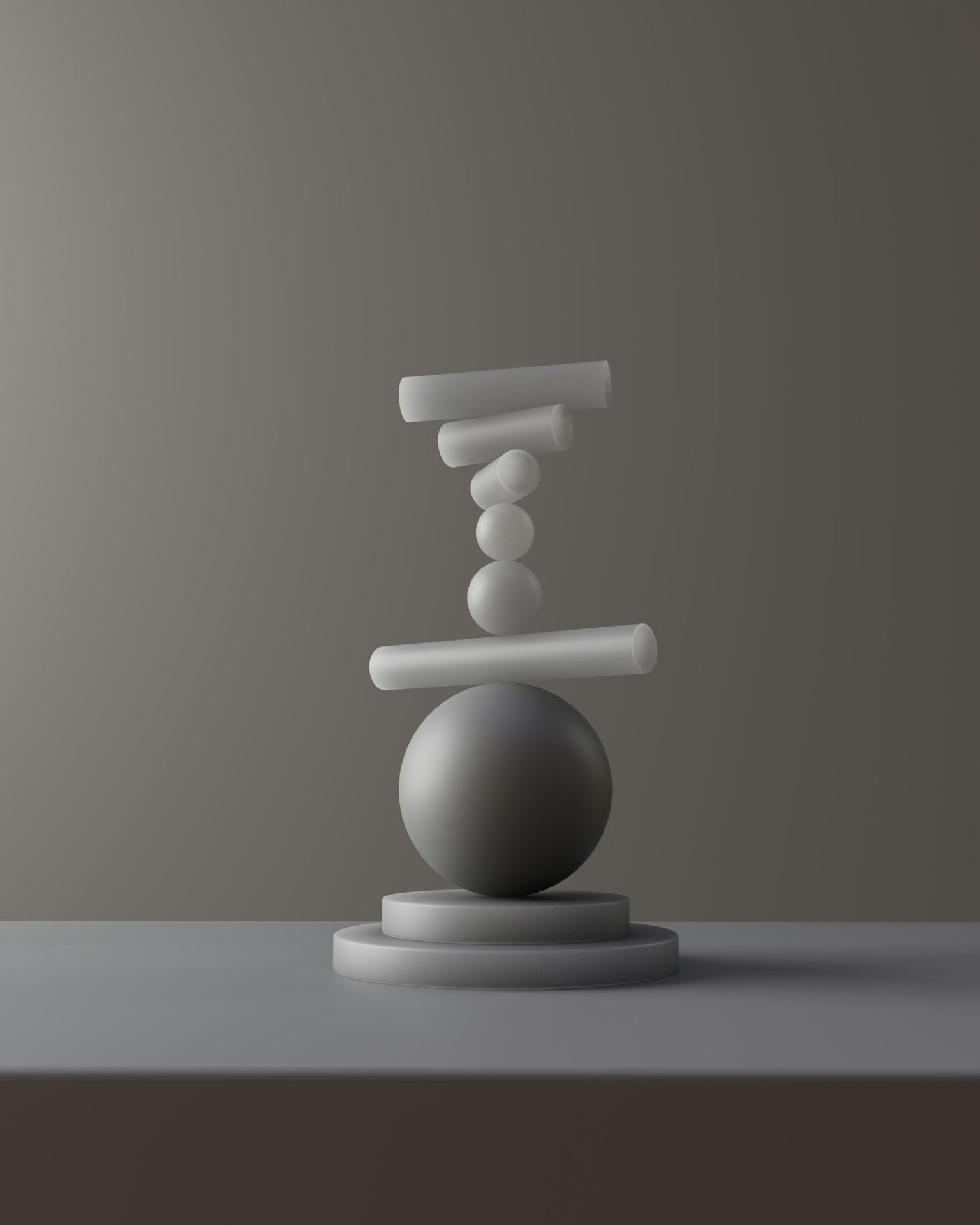 a white object sitting on top of a table